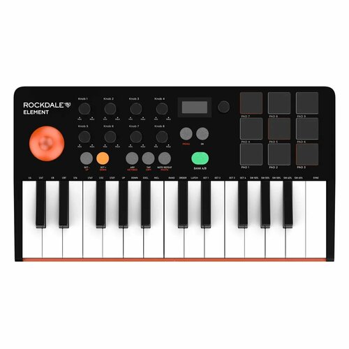 MIDI-клавиатура ROCKDALE Element Black 10817₽