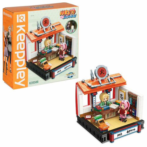 фото Конструктор 1toy"кабинет хокаге" 13,5*12*11 см, коробка 1 toy