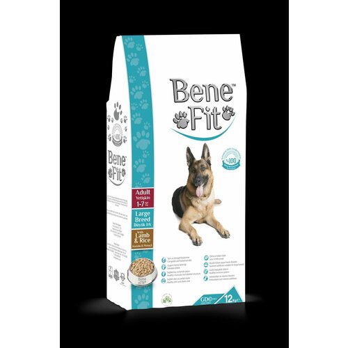 #(У)Benefit 600253 Adult Large Breed with Lamb & Rice сухой корм для собак 12 кг