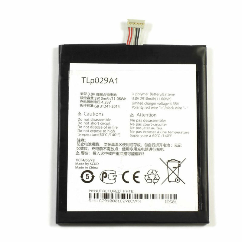 Аккумулятор TLp029A1 для Alcatel OT-5025D