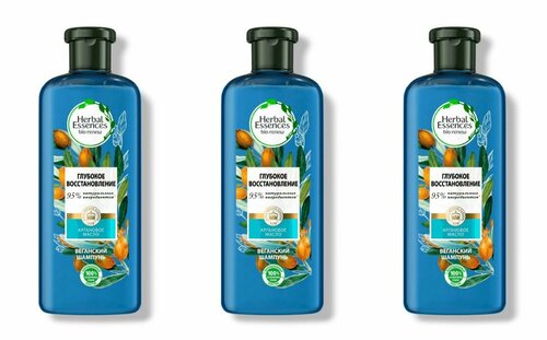 Herbal Essences Шампунь для волос, Марокканское аргановое масло, 250 мл, 3 шт