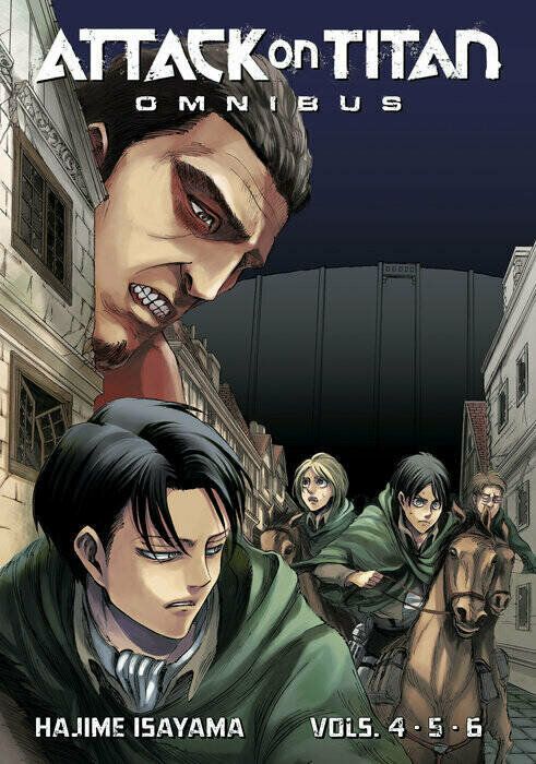 Hajime Isayama. Attack on Titan Omnibus 2 (Vol. 4-6) (Hajime Isayama) Атака Титанов Омнибус 2 (Том 4-6) (Хадзимэ Исаяма) / Книги на английском языке - фото №1