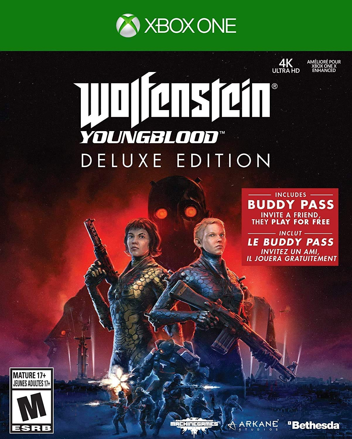 Игра Wolfenstein Youngblood Deluxe Edition для Xbox, электронный ключ Аргентина