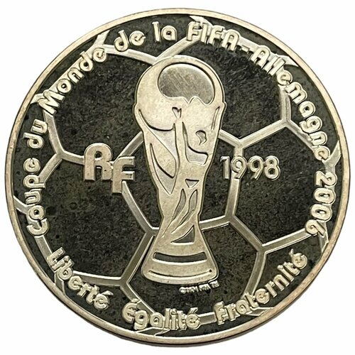 Франция 1 1/2 евро 2005 г. (Чемпионат мира по футболу 2006, Германия) (Proof) клуб нумизмат монета 10 евро италии 2005 года серебро олимпийские игры в турине 2006