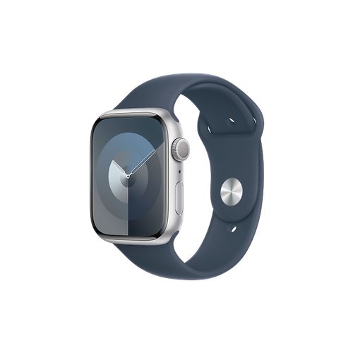 Apple Умные часы Apple Watch Series 9, 41 мм, Sport Band, Size L, Silver (MR913)