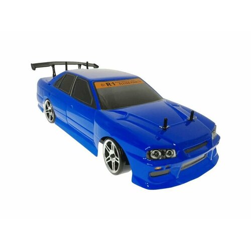 Радиоуправляемая машина для дрифта HSP Flying Fish 1 4WD RTR 110 24G 9412312330 Blue Skyline R34 14610₽