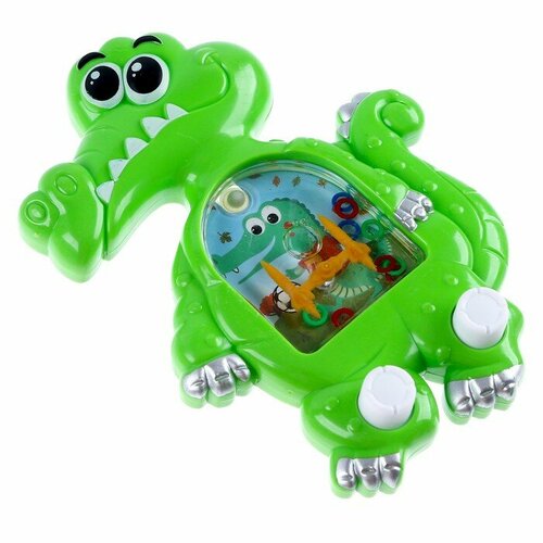 Водная игра Крокодил, виды микс раскраска водная зелёный крокодил