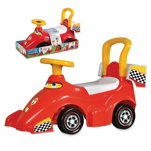 Машина-каталка «Гонка», DeDe игрушка несущая на себе массу тела ребенка машина каталка коробка