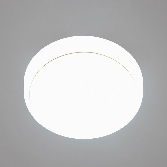Светильник "Джолли" LED 12Вт 6000K белый d.21 см (комплект из 2 шт) - фотография № 2