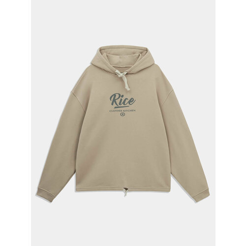 фото Худи rice, размер l, бежевый