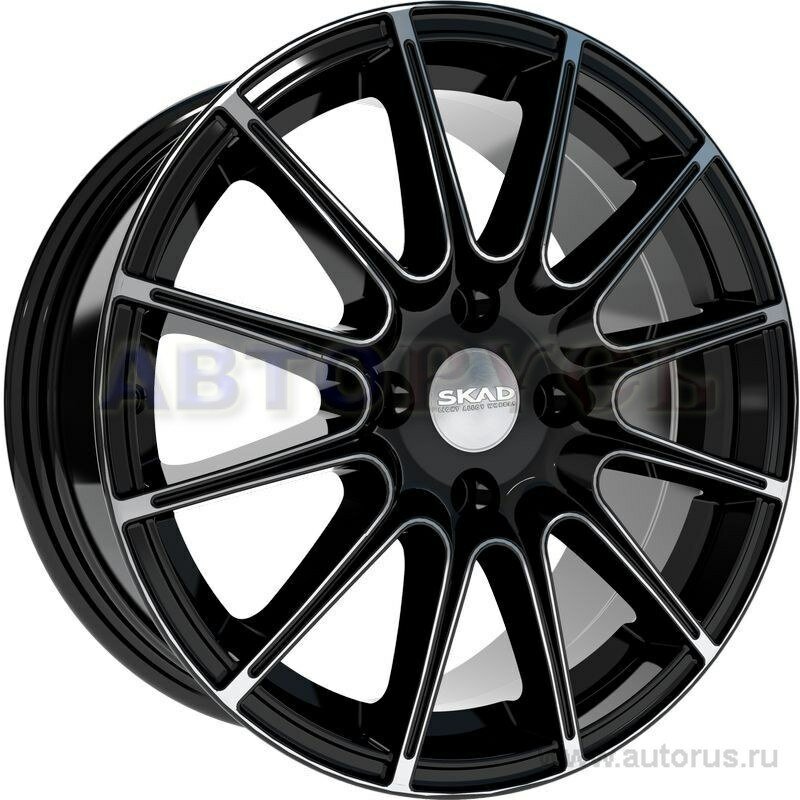 Диск литой r16 7j 4x108/65.1 et32 скад леман алмаз 2040005