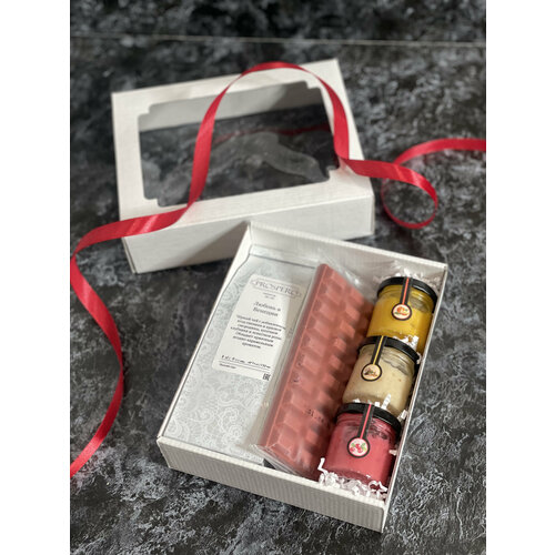 Подарочный набор в коробке Чайное наслаждение, размер М подарочный набор на удачу чайное ассорти 36 г 5 вкусов x 4