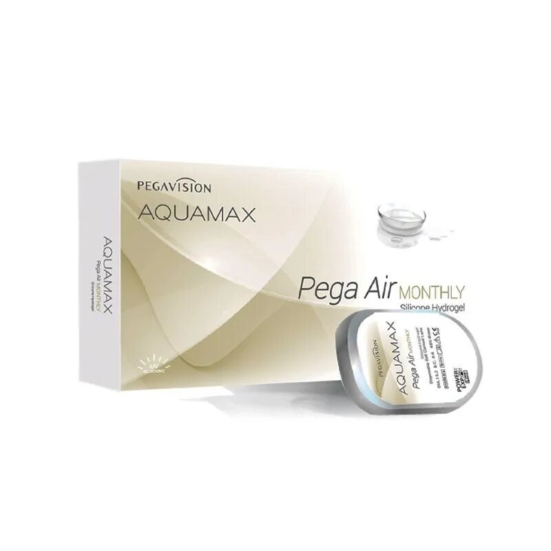Контактные линзы Aquamax Pega Air monthly -6.5 / 1 мес / 6 шт