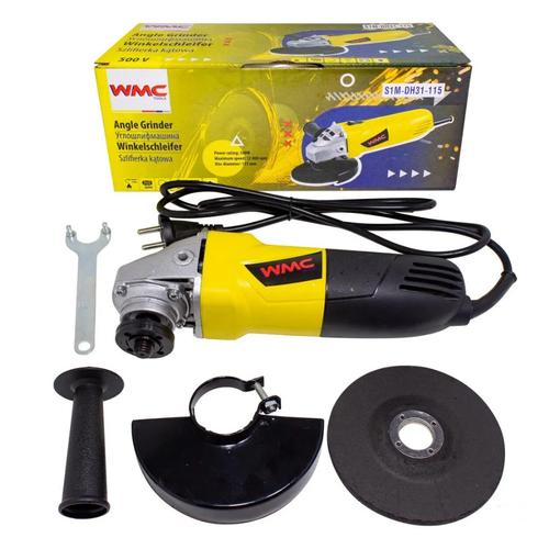Углошлифовальная машина с зачистным кругом 115мм WMC TOOLS 370800₽