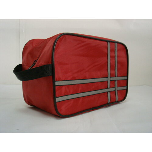 фото Косметичка 11.5х15х24 см, красный производитель ооо "св"