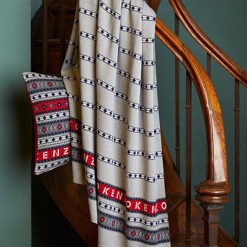 Плед Kenzo Fairisle Rouge 130x170 см 20000₽