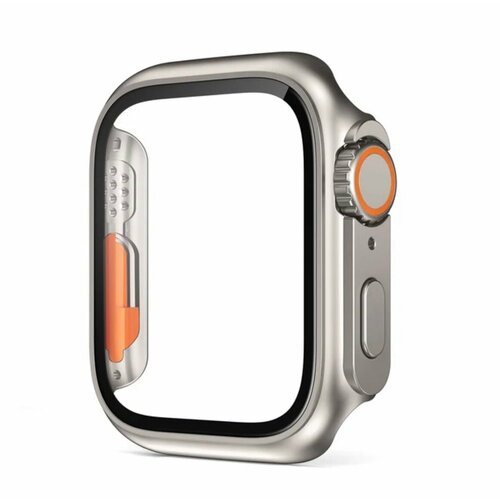 Защитный противоударный чехол для Apple Watch / Защитное стекло для Apple Watch 45 mm/ Защитный чехол для Apple Watch