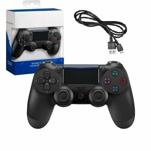 Геймпад Джойстик Wireless Controller для PlayStation4, чёрный