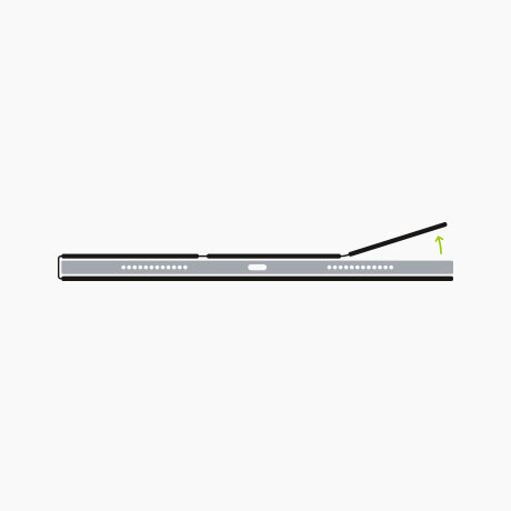 Силиконовый чехол Smart Folio для iPad Pro 11-inch (2th/3th/4th generation) Navy Blue — фото 6