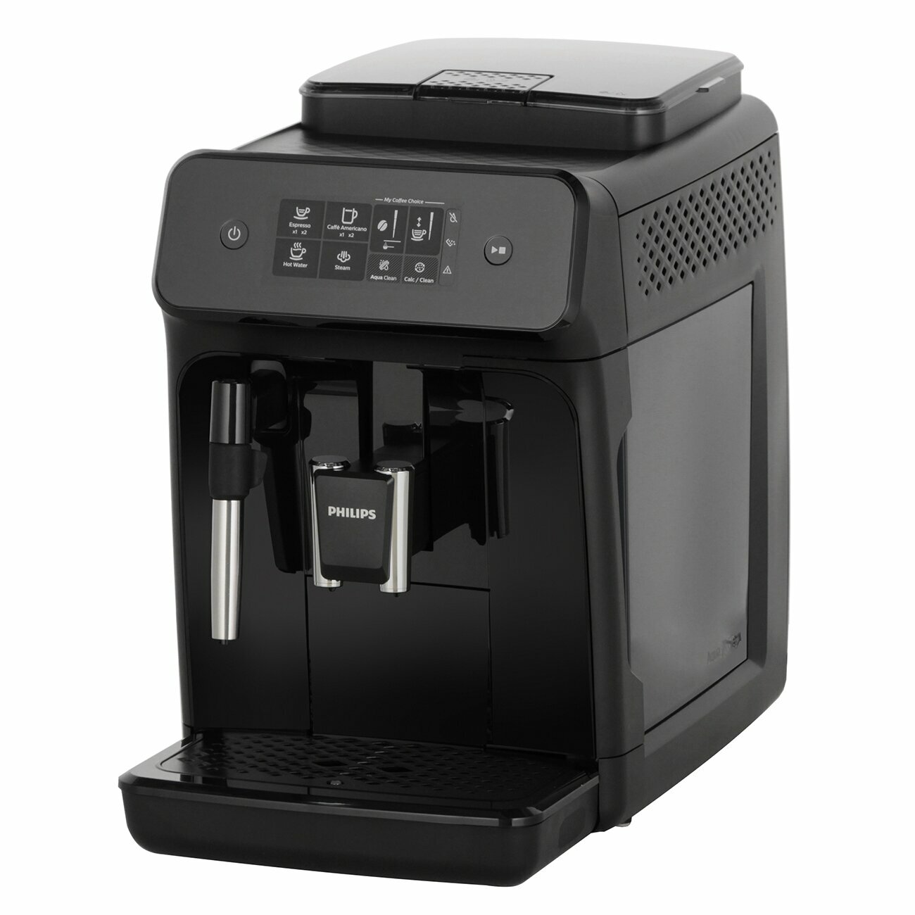 Кофемашина Philips Series 1200, черный матовый - фотография № 1
