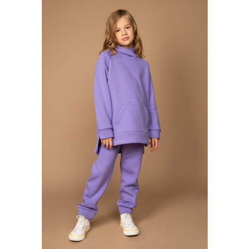 комплект одежды little world of alena размер 80 фиолетовый Комплект одежды LITTLE WORLD OF ALENA, размер 140, фиолетовый