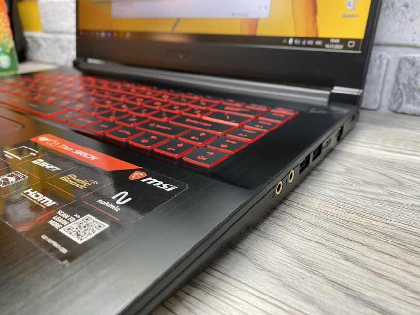 15.6 Ноутбук MSI GF63 на Intel Core i7-9750H — фото 1
