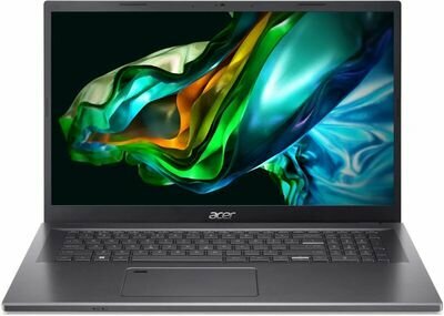 Ноутбук Acer Aspire 5 A517-58GM-505U NX. KJLCD.006, 17.3", IPS, Intel Core i5 1335U 1.3ГГц, 10-ядерный, 16ГБ DDR4, 512ГБ SSD, NVIDIA GeForce RTX 2050 - 4 ГБ, без операционной системы, металлический