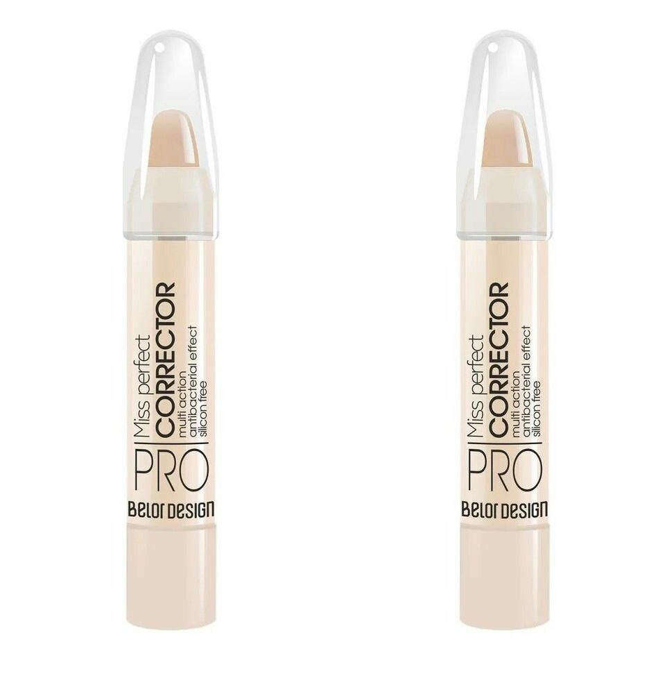 Belor Design Корректор Smart girl Miss perfect, тон 12, 2.4 г, 2 шт.