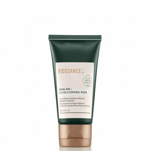 Biossance Обновляющая маска для лица Squalane + Glycolic Renewal Mask, 75ml