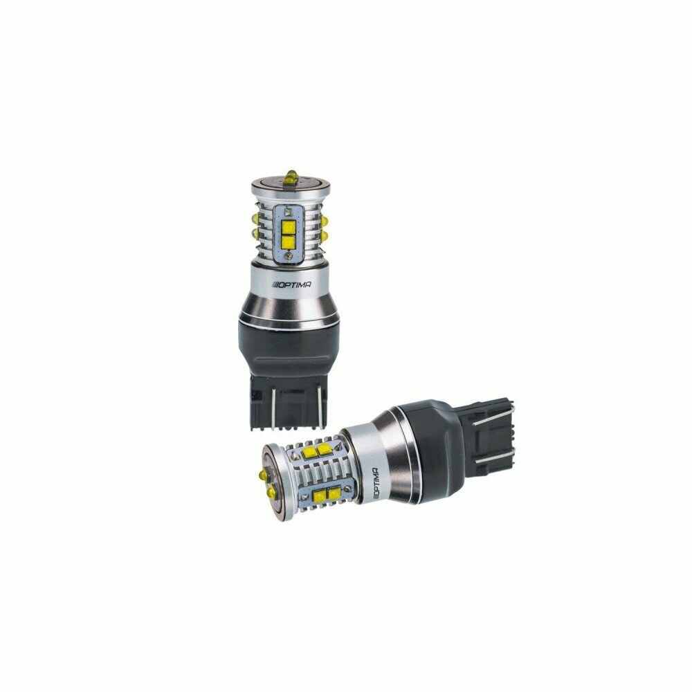 Светодиодная лампа 7443 Optima MINI-CREE, CAN, CREE XB-D*10, 5500K, 12-24V, (W3X16g), двухконтактная, 1 лампа