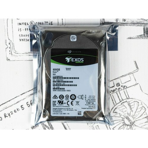 25 жесткий диск Seagate EXOS 600Gb 530000₽