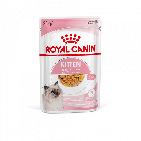 Royal Canin д/котят Киттен в желе пауч 85г