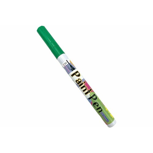 Маркер-краска по металлу с тонким наконечником Flysea Paint Marker FS-177, 0.7 мм, зеленый FS-177-green