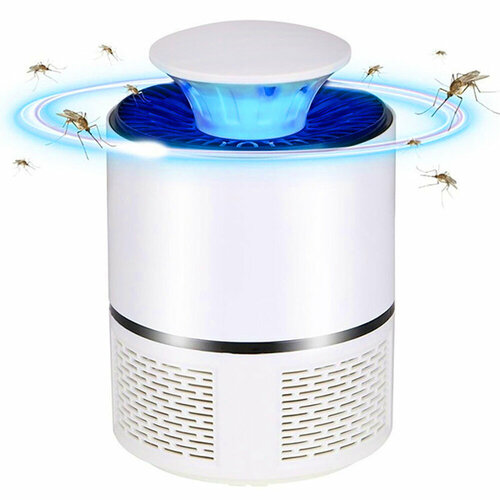 Лампа-ловушка от комаров, белая