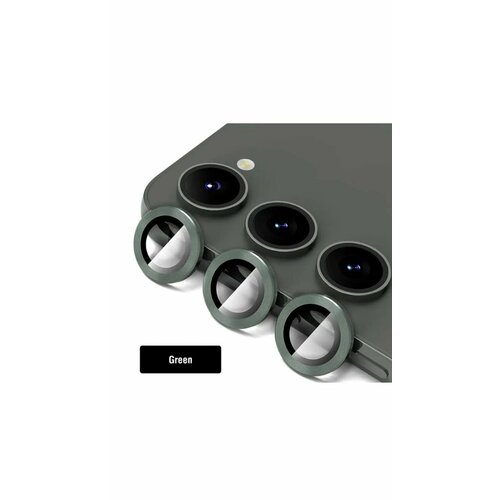 Линзы (стекла) для защиты камеры Samsung Galaxy S23, Тёмно - Зелёный (хаки)