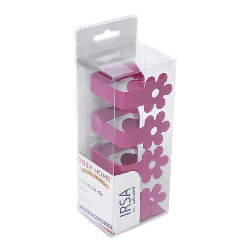 Клипса для скатерти DOSH HOME IRSA 4шт розовая 630₽