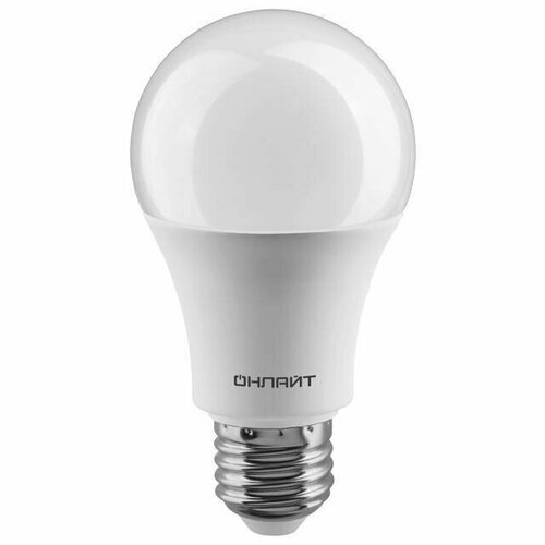 Лампа светодиодная онлайт LED Е27 18Вт груша холодный свет