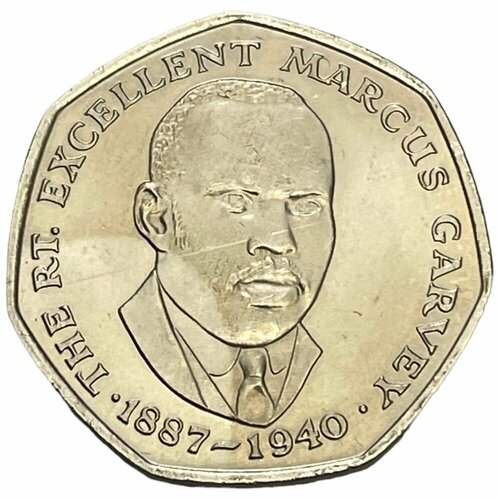 ямайка 20 центов 1975 г Ямайка 25 центов 1993 г.