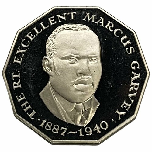 ямайка 50 центов 1976 г proof Ямайка 50 центов 1990 г. (Proof)