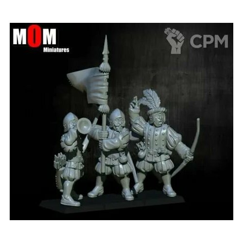 warhammer skaven monks com group отряд скавенов монахов Warhammer Empire Archers Com Group/Имперская Команда