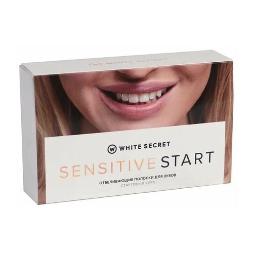 Отбеливающие полоски White Secret Sensitive Start, 7 пар рубан л путь к улыбке