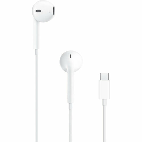 Комплект 5 штук, Наушники Apple EarPods with Type-C Connector (MTJY3FE/A)