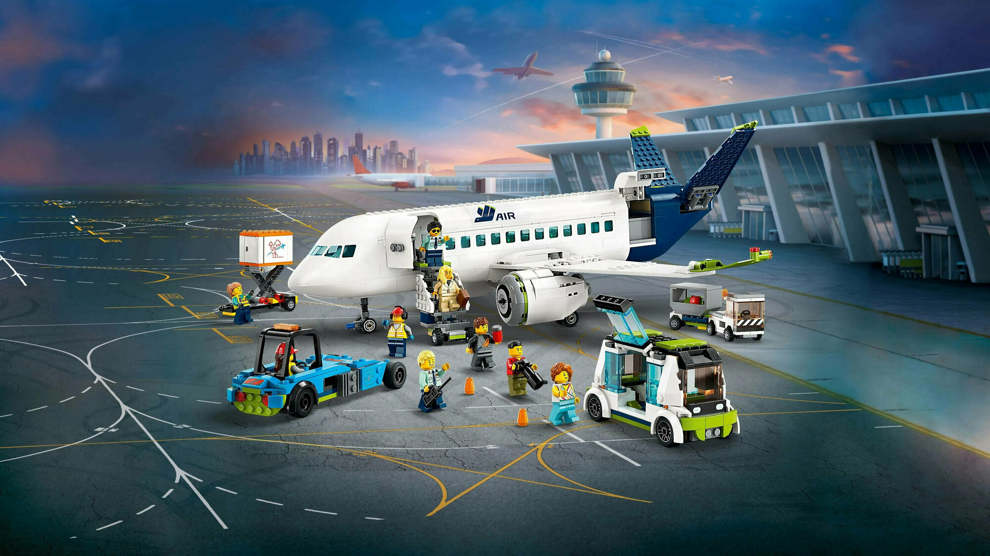 Конструктор LEGO City 60367 Passenger Airplane