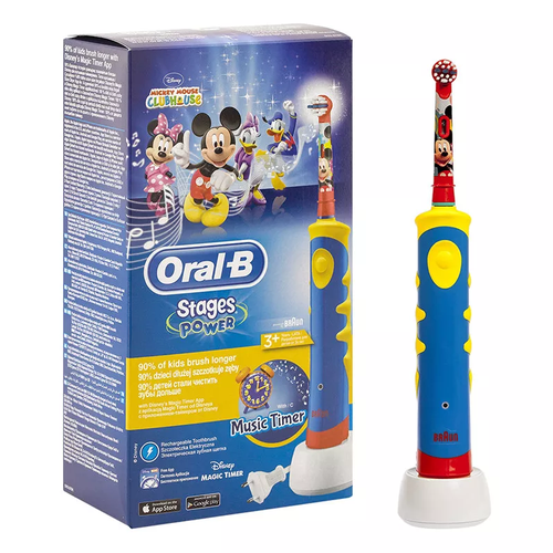 Braun Oral-B Kids Power Toothbrush электрическая зубная щетка braun oral b d700 513 5 белый