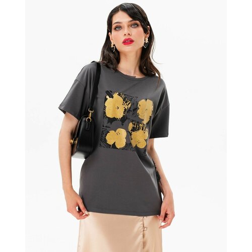 Футболка SAHAR, размер 48-50, черный