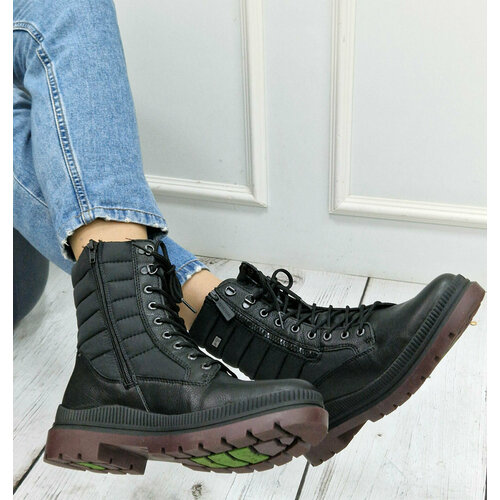 фото Ботинки remonte dorndorf, размер 44, черный