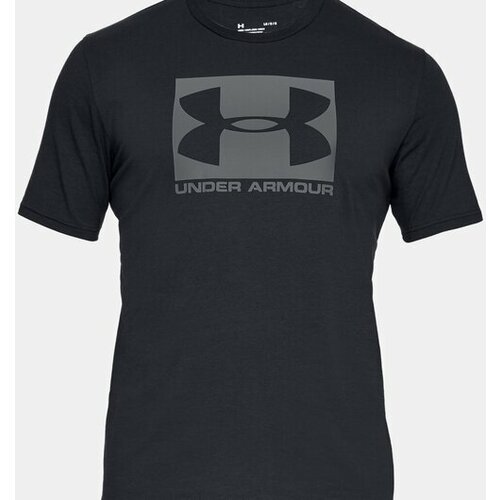 Футболка спортивная Under Armour, размер L, черный футболка under armour ua sportstyle logo ss дети 1363282 001 ylg