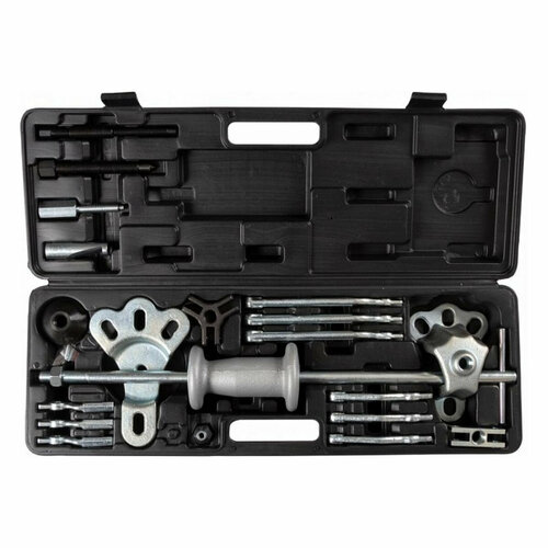 Обратный молоток универсальный с принадлежностями, 26 предметов, кейс AFFIX AF10040026С