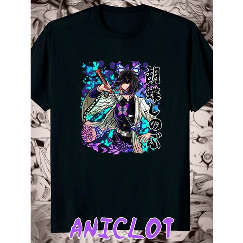 фото Футболка, размер xl, черный aniclot
