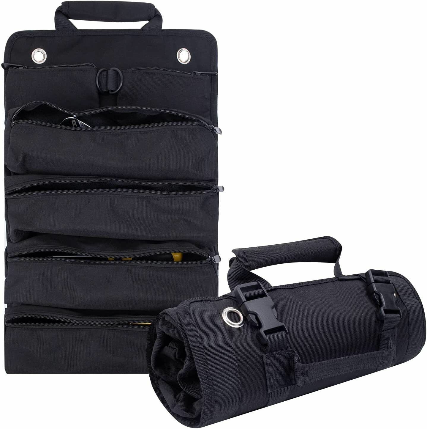 Портативная рулонная сумка органайзер для инструментов.